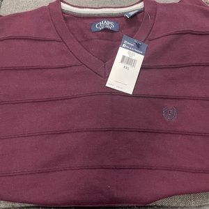 Chaps V-Neck Vest Sweater